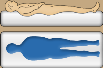 Weight Evenly Distributed Across Waterbed Mattress